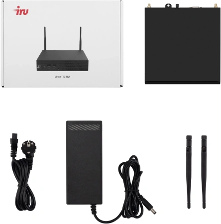 Неттоп IRU 310H6ITF i5 12400T (1.8) 8Gb SSD256Gb UHDG 730 Windows 11 Pro GbitEth WiFi BT черный (1975183)