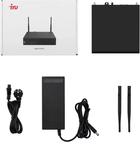 Неттоп IRU 310H6ITF i5 12400 (2.5) 16Gb SSD512Gb UHDG 730 без ОС GbitEth WiFi BT 90W черный (2031370)