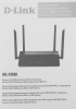 Роутер беспроводной D-Link DSL-245GR/R1A AC1200 ADSL2+/VDSL2 черный
