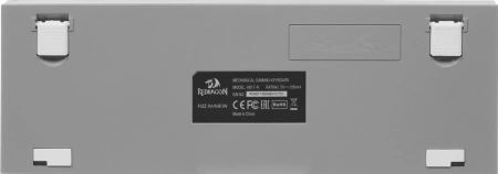 Клавиатура Redragon Fizz механическая белый/серый USB Multimedia for gamer LED (72602) кабель 1.8м