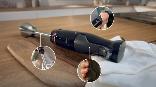 Блендер погружной Bosch MSM4B610 1000Вт черный