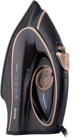 Утюг Domfy DSC-EI901 3000Вт черный/золотистый