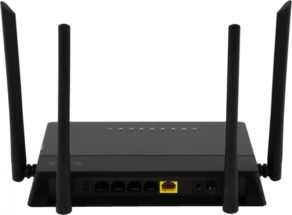 Роутер беспроводной D-Link DIR-841/RU/A1 AC1200 10/100/1000BASE-TX черный