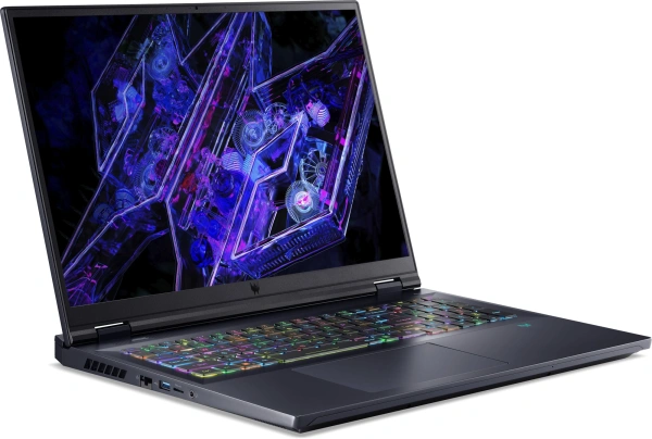 Ноутбук Acer Predator Helios 18 PH18-72-94AS Core i9 14900HX 32Gb SSD2Tb NVIDIA GeForce RTX4080 12Gb 18" IPS WQXGA (2560x1600) Windows 11 Home black WiFi BT Cam (NH.QP5CD.001)