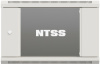 Шкаф коммутационный NTSS Премиум (NTSS-W18U6045GS-2) настенный 18U 600x450мм пер.дв.стекл 60кг серый 350мм 30.5кг 220град. 900мм IP20 сталь