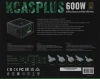 Блок питания Formula ATX 600W AC KCAS PLUS 80+ bronze 24pin APFC 120mm fan 7xSATA RTL