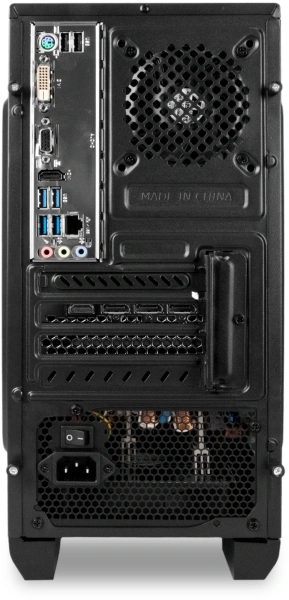 ПК IRU Game 310H6GE MT i5 12400F (2.5) 16Gb SSD512Gb RTX3060 12Gb FreeDOS GbitEth 500W черный (RUS) (2000612)