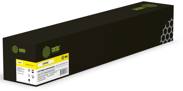 Картридж лазерный Cactus CS-EXV64Y желтый (25500стр.) для Canon IR DX C3926i/3930i/3935i/3922i с чипом