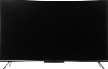 Телевизор QLED Skyworth 50" 50Q66G Google TV Frameless черный/серебристый 4K Ultra HD 60Hz DVB-T DVB-T2 DVB-C DVB-S DVB-S2 USB WiFi Smart TV