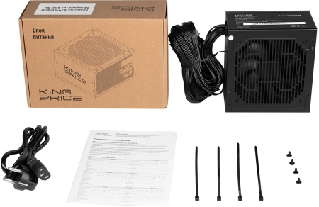 Блок питания KingPrice ATX 400W KPPSU400 (20+4pin) 120mm fan 3xSATA RTL