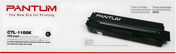 Картридж лазерный Pantum CTL-1100K черный (1000стр.) для Pantum CP1100/CP1100DW/CM1100DN/CM1100DW/CM1100ADN/CM1100ADW