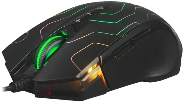 Мышь A4Tech X89 Maze черный оптическая 2400dpi USB 8but (X89 (MAZE))
