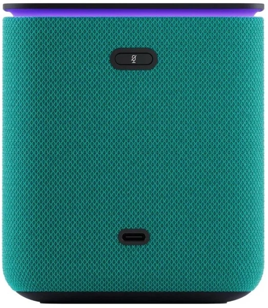 Умная колонка Yandex Станция Миди Алиса зеленый 24W 1.0 BT/Wi-Fi 10м (YNDX-00054EMD)