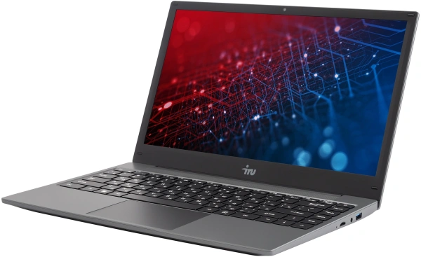 Ноутбук IRU Tactio 14RLH Ryzen 5 7430U 32Gb SSD1Tb AMD Radeon Graphics 14" IPS FHD (1920x1080) FreeDOS grey WiFi BT Cam 4000mAh (2084817)