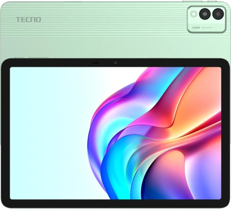 Планшет Tecno MegaPad 11 T1101 G99 (2.2) 8C RAM8Gb ROM128Gb 10.95" IPS 1920x1200 4G Android 14 зеленый 13Mpix 8Mpix BT WiFi microSD 1Tb 8000mAh 137hr 71hrs