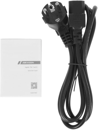 Коммутатор Hikvision DS-3E1526P-SI (L2) 24x1Гбит/с 2xКомбо(1000BASE-T/SFP) 2SFP 24PoE 370W управляемый