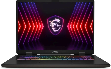 Ноутбук MSI Sword 17 HX B14VFKG-046XRU Core i9 14900HX 16Gb SSD1Tb NVIDIA GeForce RTX4060 8Gb 17" IPS FHD+ (1920x1200) без ОС grey space WiFi BT Cam (9S7-17T214-046)