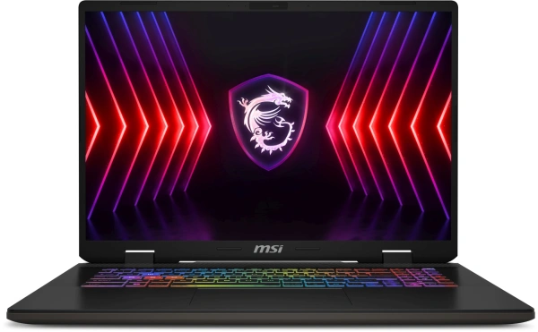 Ноутбук MSI Sword 17 HX B14VFKG-046XRU Core i9 14900HX 16Gb SSD1Tb NVIDIA GeForce RTX4060 8Gb 17" IPS FHD+ (1920x1200) без ОС grey space WiFi BT Cam (9S7-17T214-046)