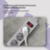 Сетевой фильтр Buro 300SL-5-G 5м (3 розетки) серый (пакет ПЭ)