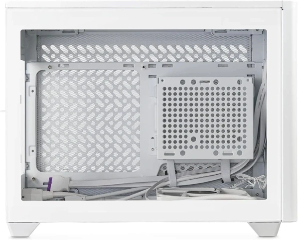 Корпус Cooler Master MasterBox NR200P V2 белый без БП miniITX 3x120mm 2x140mm 2xUSB3.0 audio bott PSU