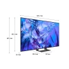 Телевизор LED Samsung 65" UE65DU8500UXRU Series 8 титан 4K Ultra HD 60Hz DVB-T2 DVB-C DVB-S2 USB WiFi Smart TV