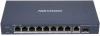 Коммутатор Hikvision DS-3E0510HP-E 9x1Гбит/с 1SFP 6PoE+ 2PoE++ 110W неуправляемый