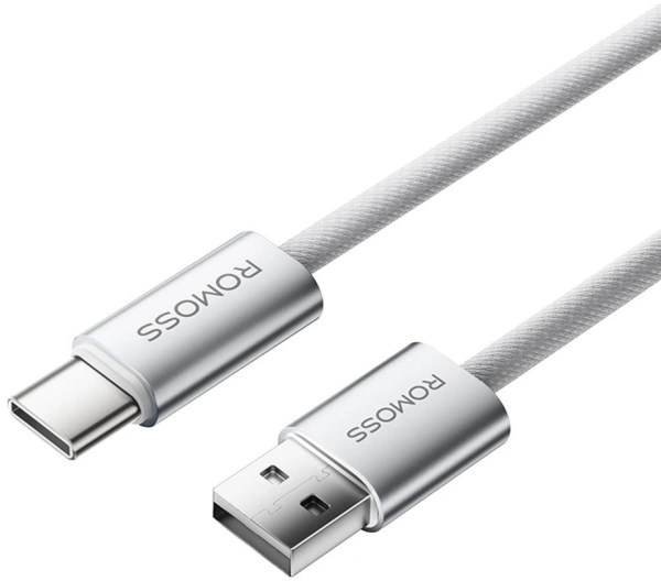 Кабель Romoss CB3038 ver2.0 USB (m)-USB Type-C (m) 1.2м белый