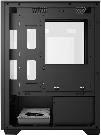Корпус Bloody CC-125 черный без БП mATX 5x120mm 2xUSB2.0 1xUSB3.0 audio bott PSU