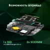 Неттоп Digma Pro Minimax U1 i3 1215U (1.2) 16Gb SSD512Gb UHDG Windows 11 Pro GbitEth WiFi BT 60W темно-серый/черный (DPP3-ADXW03)