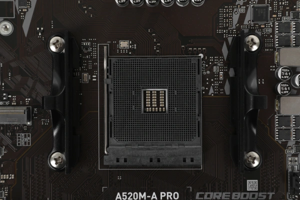 Материнская плата MSI A520M-A PRO Soc-AM4 AMD A520 2xDDR4 mATX AC`97 8ch(7.1) GbLAN RAID+DVI+HDMI