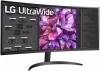Монитор LG 34" UltraWide 34WQ60C-B черный IPS LED 21:9 HDMI матовая 300cd 178гр/178гр 3440x1440 60Hz DP WQ 6.9кг