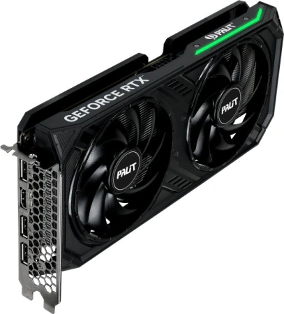 Видеокарта Palit PCI-E 4.0 PA-RTX4060 DUAL NVIDIA GeForce RTX 4060 8Gb 128bit GDDR6 1830/17000 HDMIx1 DPx3 HDCP Ret