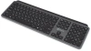 Клавиатура Оклик K859W серый/черный USB беспроводная slim Multimedia (2002136)