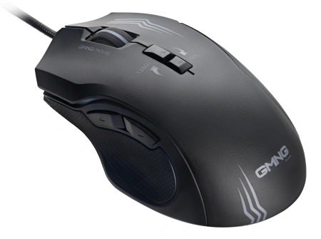 Мышь GMNG 930GM черный оптическая 12800dpi USB для ноутбука 7but