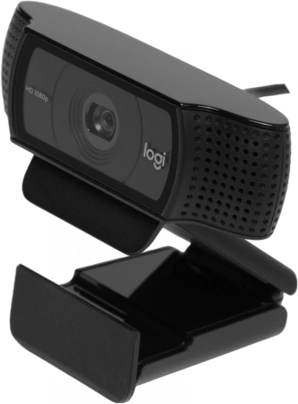 Камера Web Logitech HD Pro C920 черный 2Mpix (1920x1080) USB2.0 с микрофоном (960-000998)