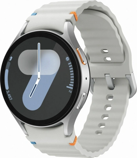 Смарт-часы Samsung Galaxy Watch 7 44мм 1.5" AMOLED корп.серебристый рем.серебристый (SM-L310NZSAMEA)