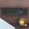 Клавиатура Defender HB-164 черный USB (45164) кабель 1.8м