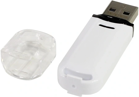 Флеш Диск A-Data 32Gb Classic C906 AC906-32G-RWH USB2.0 белый