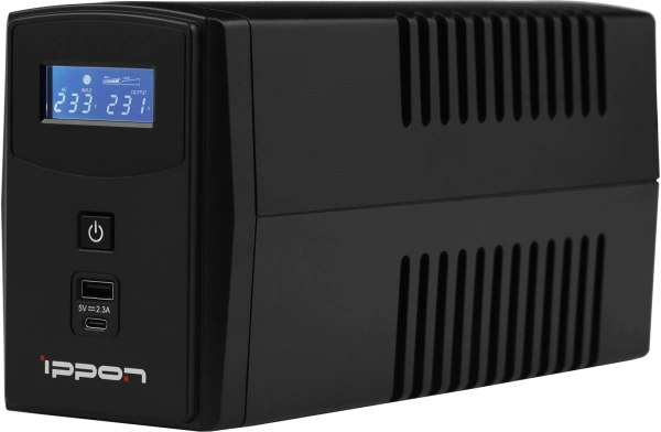 Источник бесперебойного питания Ippon Back Power Pro II 500 300Вт 500ВА черный