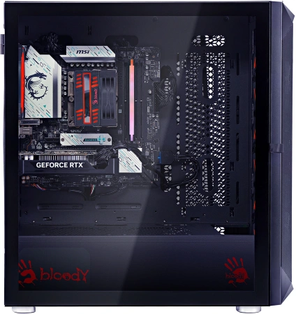 ПК Bloody BD-PC CB76C2 MT i5 13400F (2.5) 32Gb SSD1Tb RTX4060 8Gb Windows 11 Home 64 GbitEth 650W черный (RUS) (2085996)