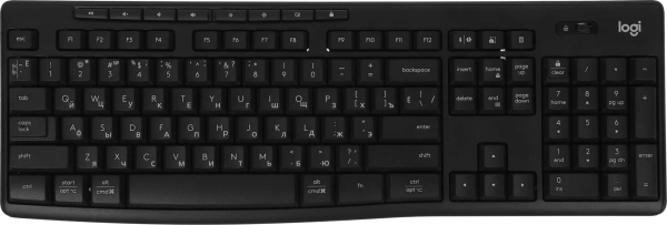 Клавиатура + мышь Logitech MK370 клав:черный мышь:черный/черный USB беспроводная BT Multimedia (920-012082)