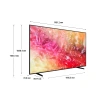 Телевизор LED Samsung 85" UE85DU7100UXRU Series 7 черный 4K Ultra HD 60Hz DVB-T2 DVB-C DVB-S2 USB WiFi Smart TV