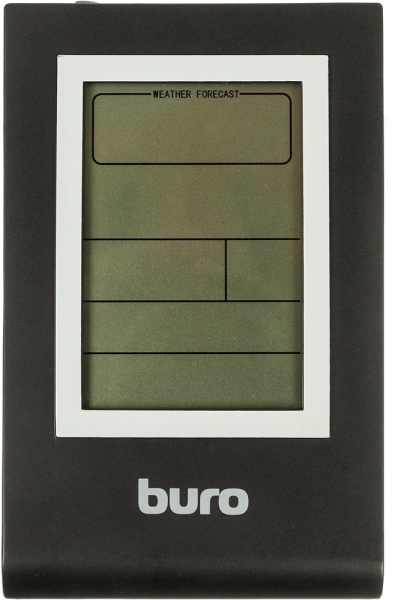 Погодная станция Buro H117AB серебристый/черный