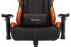 Кресло игровое Zombie VIKING 5 AERO черный/оранжевый экокожа с подголов. крестов. пластик