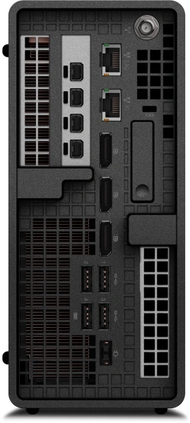 ПК Lenovo ThinkStation P3 Ultra SFF i7 14700K (3.4) 32Gb SSD1Tb UHDG 770 Windows 11 Pro 64 2.5xGbitEth+1xGbitEth 300W мышь клавиатура черный (30HBS64300)