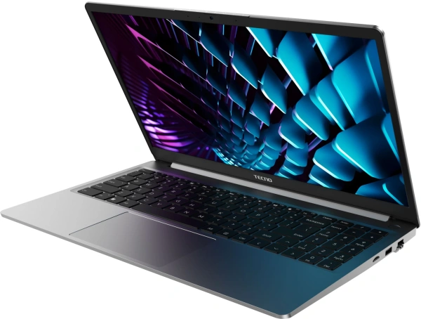 Ноутбук Tecno MegaBook K15SDA Ryzen 7 5825U 16Gb SSD512Gb AMD Radeon Graphics 15.6" IPS FHD (1920x1080) Windows 11 Home grey WiFi BT Cam 6060mAh (71005000259)