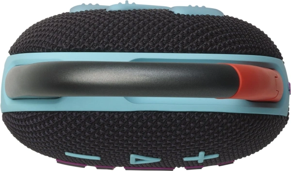 Колонка порт. JBL Clip 5 черный/оранжевый 7W Mono BT 10м 1400mAh