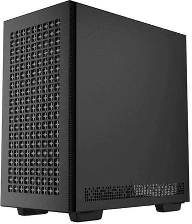 Корпус Deepcool CH370 черный без БП mATX 7x120mm 4x140mm 2xUSB3.0 audio bott PSU