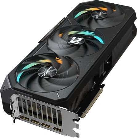 Видеокарта Gigabyte PCI-E 5.0 GV-N507TGAMING OC-16GD 1.0 NVIDIA GeForce RTX 5070TI 16Gb 256bit GDDR7 2588/28000 HDMIx1 DPx3 HDCP Ret
