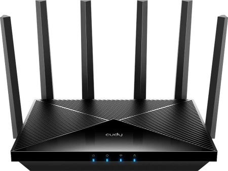 Роутер беспроводной Cudy WR6500H BE6500 100/1000/2500BASE-T черный
